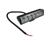 Faro da lavoro rettangolare 6 Led 1500 Lumen 10-30V