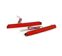 Faro Da Lavoro Riflettori Per Paraurti Posteriore A LED Luce Di Stop Luce Di Svolta Fendinebbia Per Mazda 3 2004-2007 2008 2009 BN8R-51-5L0B Faretti Fendinebbia(Red Lens)