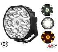 Faro Da Lavoro Rotondo LED 80W 9" Pollici Lampade Spot Offroad 4x4 ATV 7000LM