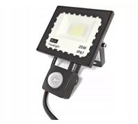 Faro da officina IP da 20W alogeno LED con sensore di movimento e crepuscolare.