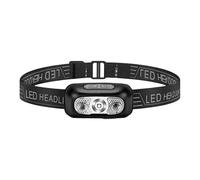 Faro da pesca IPX4 faro da pesca ricaricabile impermeabile struttura lampada adatto per campeggio e pesca faro ricaricabile