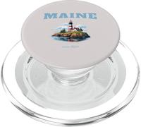 Faro del Maine sulla costa PopSockets PopGrip per MagSafe