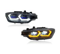 Faro dell'auto Per BMW Serie 3 F30 F35 2013-2018 Gruppo Ottico Anteriore DRL Fari Anteriori Modificati(For Xenon)