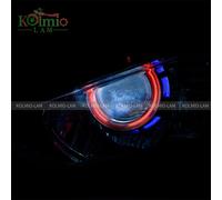 Faro Demon Angel Eye HID Verde Bianco Per Moto Yamaha YZF-R25 YZF-R3