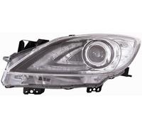 Faro Fanale Anteriore Xenon per Mazda 3 2009-2013 Parabola Nera Sinistro