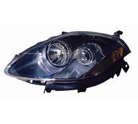 FARO FANALE PROIETTORE ANTERIORE SX SINISTRO FIAT BRAVO 2007 PARABOLA NERA