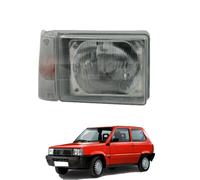 Depo Faro proiettore anteriore Fiat Panda 750 destro (DX) con lente bianca