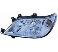 Depo Auto Parts Faro Fanale Anteriore per Mercedes Sprinter 2002-2006 Con Fendinebbia Sinistro