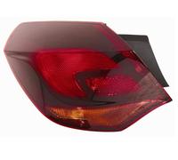 Fanale Posteriore Esterno Opel Astra J 2010-2015 5 Porte Rosso Scuro Sinistro