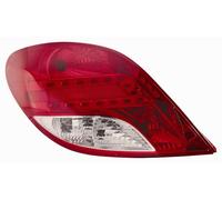 GRUPPO OTTICO POST. SX PEUGEOT 207 06/2009> BIANCO-ROSSO A LED SX MARCA DEPO