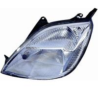 Faro proiettore H4 con motorino guida sx per Ford Fiesta 5/2002-2005