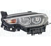 FARO DESTRO 2H7 DRL LED CORNICE CROMATA PER FIAT TIPO 15> 4/5PORTE MARELLI