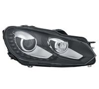 Faro Destro Bi-Xenon LED Per VW Golf MK6 Nero Station Wagon 09-14 OEM Hella