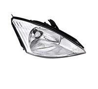Faro Destro Compatibile Con Ford Focus MK1 1998 1999 2000 2001 VP1217P Faro Lato Passeggero Fari Assemblea Proiettore Anteriore Della Luce Dell'automobile Della Lampada Cromata LHD