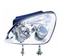 Faro Destro Cristallo Indicatori Inclusi OSRAM Lampadine Per KIA Carens III UN