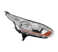 Faro Destro Cromato + Giallo H7/H15 Con Luce Diurna Per Ford Tourneo