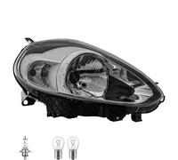 Faro Destro Cromato H4/P21W Per Fiat Punto 199_ 199 Inclusi Lampadine Osram