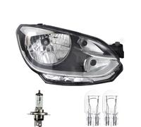 Faro Destro Cromato H4/W21/5W Per VW UP 121 122 BL1 BL2 Inclusi Lampadine Osram
