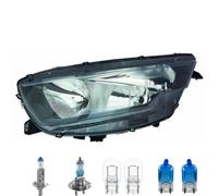 Faro Destro Elettrico Nero Inclusi Lampadine OSRAM Per Iveco Daily VI