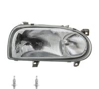 Faro Destro H1/H1 Per VW Golf III 1H1 1H5 1E7 Inclusi Lampadine Osram
