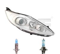 Faro Destro H1/H7 Per Ford Fiesta VI Inclusi Lampadine Osram