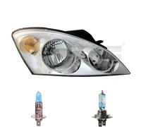 Faro Destro H1/H7 Per KIA Cee'D SW ED Pro Inclusi Lampadine Osram