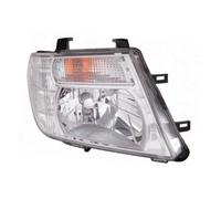 Faro Destro H4 Bianco Per Nissan Pathfinder III R51 NP300 Navara D40