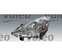 FARO DESTRO H4 PARABOLA CROMATA PER PEUGEOT PARTNER 13> VALEO