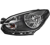FARO DESTRO H4 PARABOLA NERA BORDO NERO PER VOLKSWAGEN UP 12> HELLA