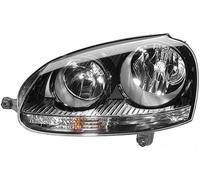 FARO DESTRO H7-H7 PARABOLA NERA PER VOLKSWAGEN GOLF 5 GTI 03> HELLA