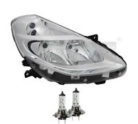 Faro Destro H7/H7 Per Renault Clio III BR0/1 CR0/1 KR0/1 Inclusi Lampadine