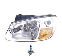 Faro Destro Inclusi Lampade OSRAM Con Motore LWR Per KIA Cerato Berlina