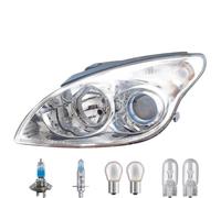 Faro Destro Inclusi Lampade OSRAM Premium Per Hyundai I30 FD Con Indicatori