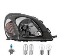 Faro Destro Inclusi Lampade OSRAM Premium Per Toyota Yaris SCP1 NLP1