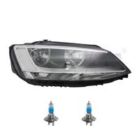 Faro Destro Inclusi Lampade OSRAM Premium Per VW Jetta IV 162 163 AV3 AV2