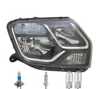 Faro Destro Inclusi Lampade Premium Per Dacia Duster Con Luce Diurna