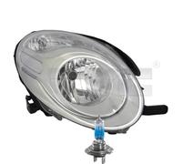 Faro Destro Inclusi Lampade Premium Per Fiat 500L 199_ Con Motore LWR