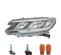 Faro Destro Inclusi Lampade Premium Per Honda CR-V IV RM_ Con Motore LWR