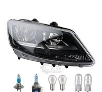 Faro Destro Inclusi Lampade Premium Per Seat Alhambra 710 Con Motore LWR