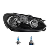 Faro Destro Inclusi Lampade Premium Per VW Golf VI 5K1 Con LWR Motore