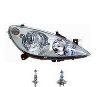 Faro Destro Inclusi Lampadine OSRAM H1 H7 Per Peugeot 307 3A/C 3H 3E 3B