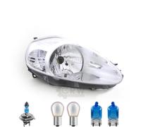 Faro Destro Inclusi Lampadine OSRAM H4 Con Indicatori Per Fiat Grande Punto 199_