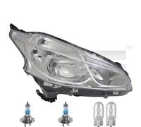 Faro Destro Inclusi Lampadine OSRAM H7 Con Luce Diurna Per Peugeot 208 CA