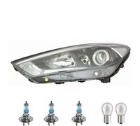 Faro Destro Inclusi Lampadine OSRAM H7 Con Motore LWR Per Hyundai Tucson