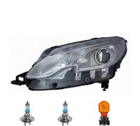 Faro Destro Inclusi Lampadine OSRAM H7 Con Motore LWR Per Peugeot 2008 I CU