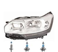 Faro Destro Inclusi Lampadine OSRAM H7 H1 Per Citroën C5 III Break TD RW