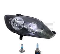 Faro Destro Inclusi Lampadine OSRAM H7 H15 Con Motore LWR Per VW Golf Plus 5M1