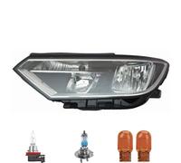 Faro Destro Inclusi Lampadine OSRAM H7 H9 Con Motore LWR Per VW Passat 3G2 CB2