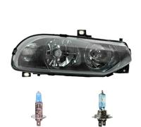 Faro Destro Nero H1/H7 Per Alfa Romeo 156 932_ Inclusi Lampadine Osram