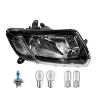 Faro Destro Nero Inclusi Lampade OSRAM Premium Per Dacia Sandero II